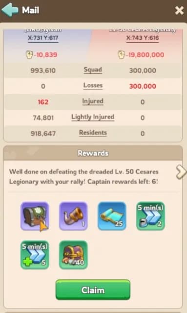 KingShot Cesares Fury Alliance Captains - Ravager, Gilded Baron, and Plague Cleric boss encounters unlocked through difficulty progression for alliance-wide rewards