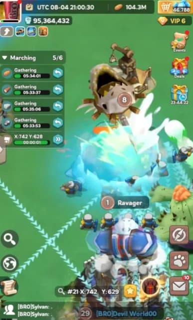 KingShot Cesares Fury One-Troop Strategy - Alliance Captain tagging technique ensuring equal rewards for all participants regardless of damage contribution