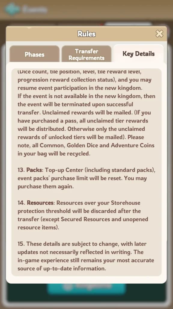 Kingdom transfer rules page 12