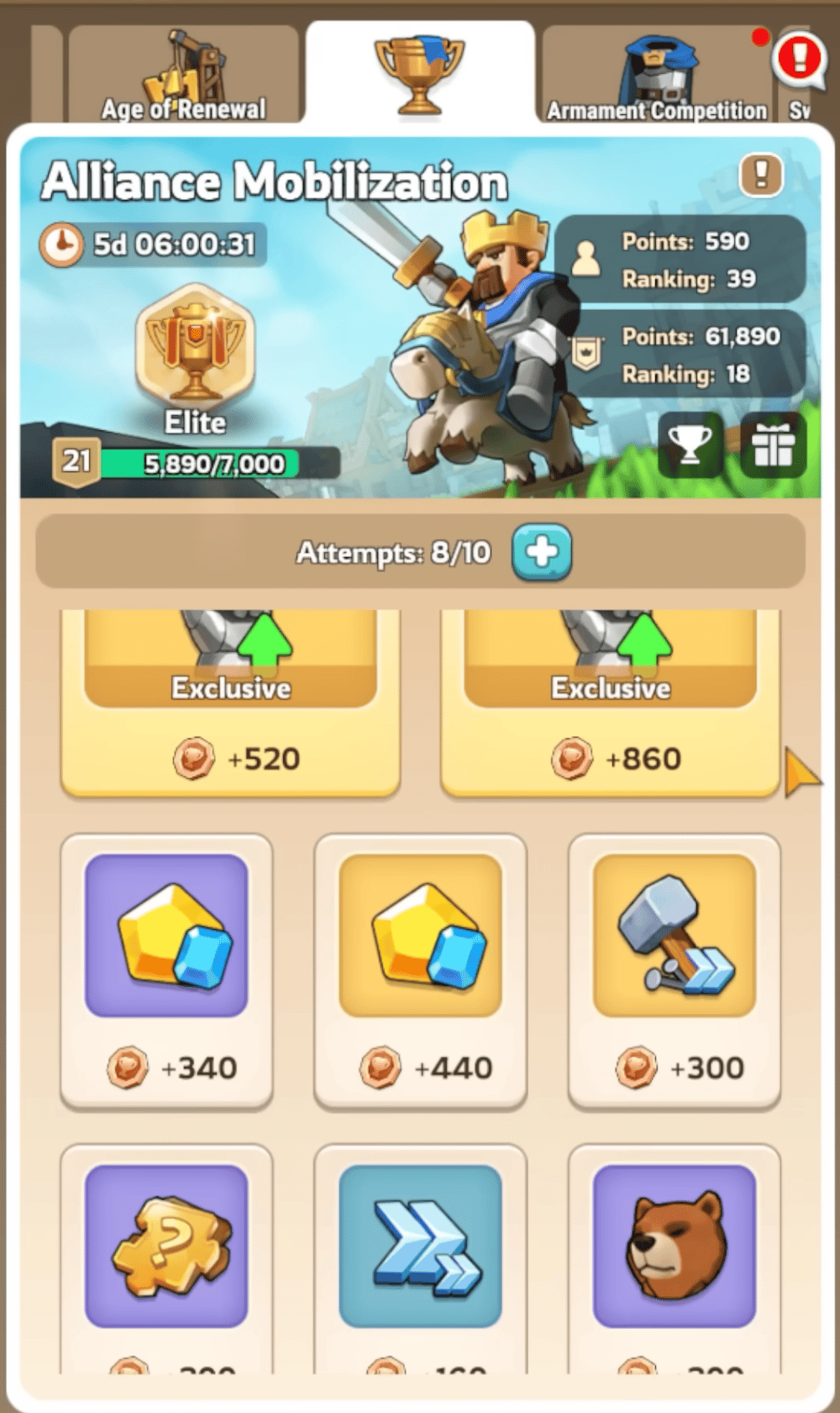 Alliance Mobilization fundamentals