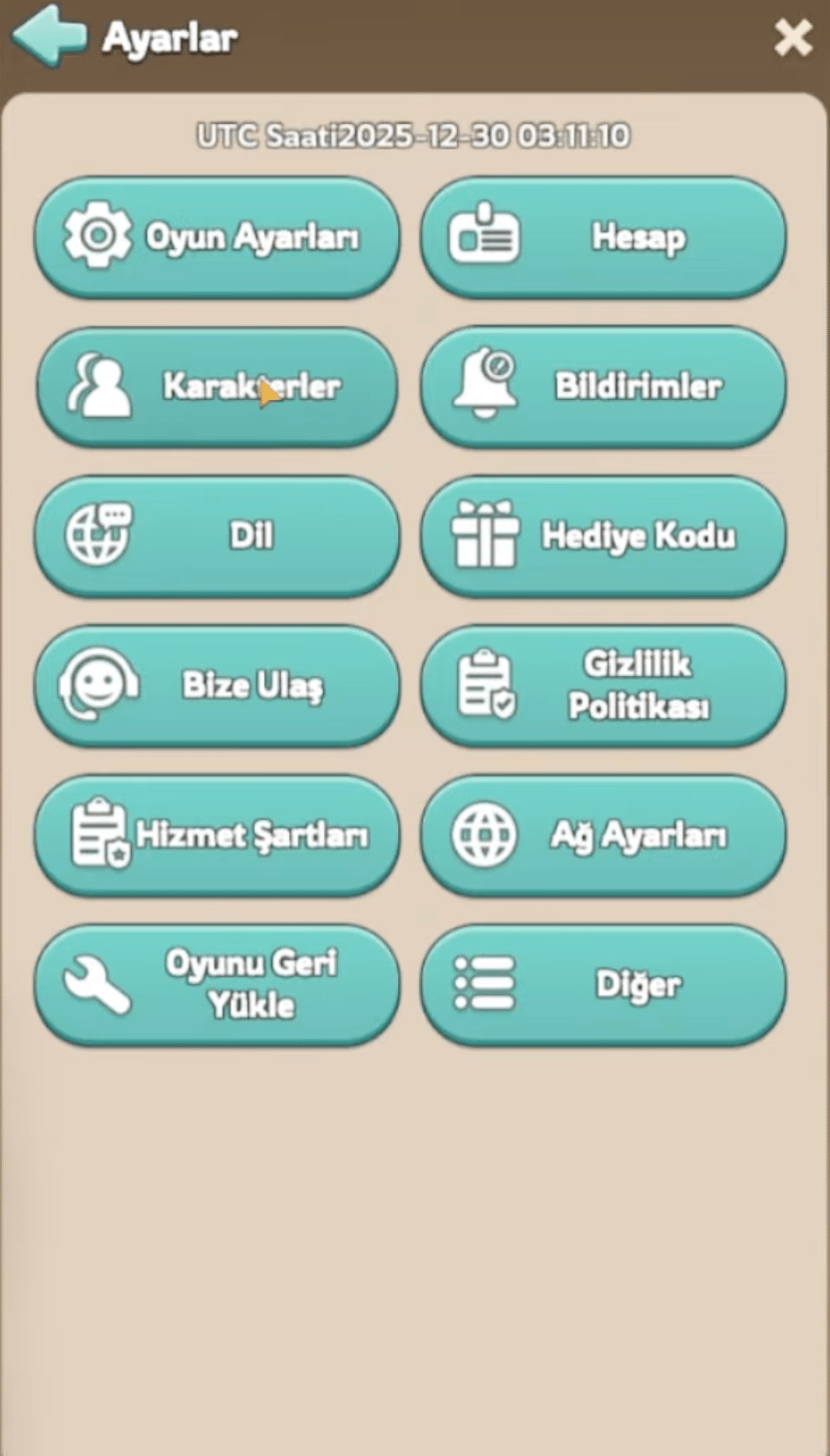 Kingshot Create Farm Character Menu