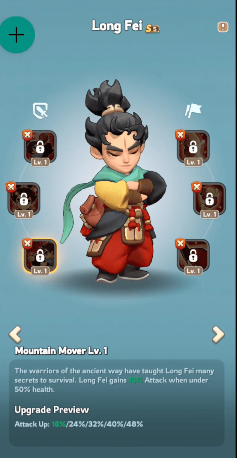 Long Fei â Gen 5 infantry portrait