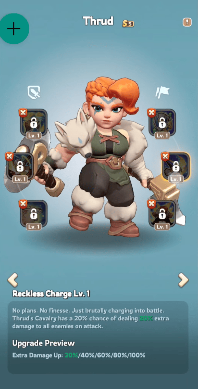 Thrud â Gen 5 cavalry portrait