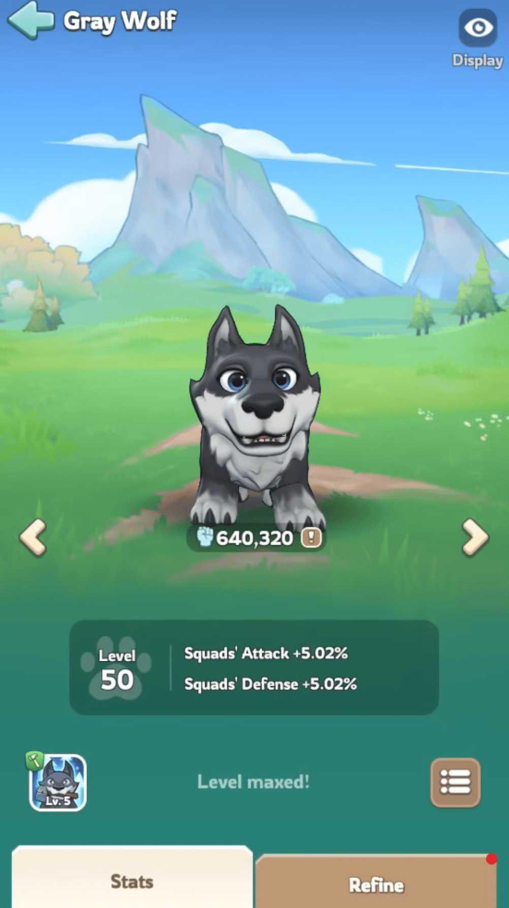 Grey Wolf pet – Construction Aide