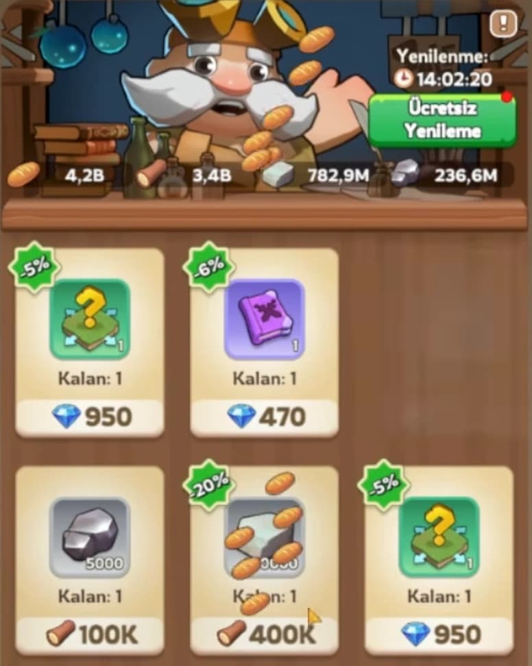 KingShot Nomad Merchant shop showing how to trade resources for advanced teleporters.