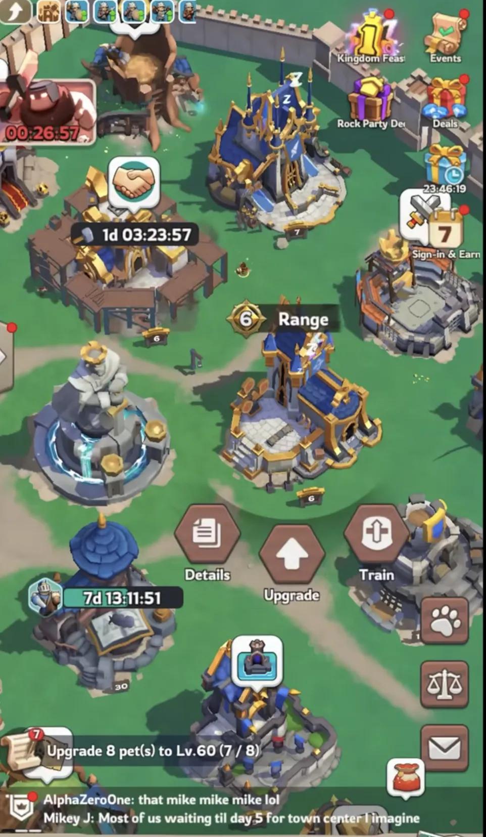 Kingshot TG8 Cavalry buffs revealing the broken 10% chance to take half damage mechanic.