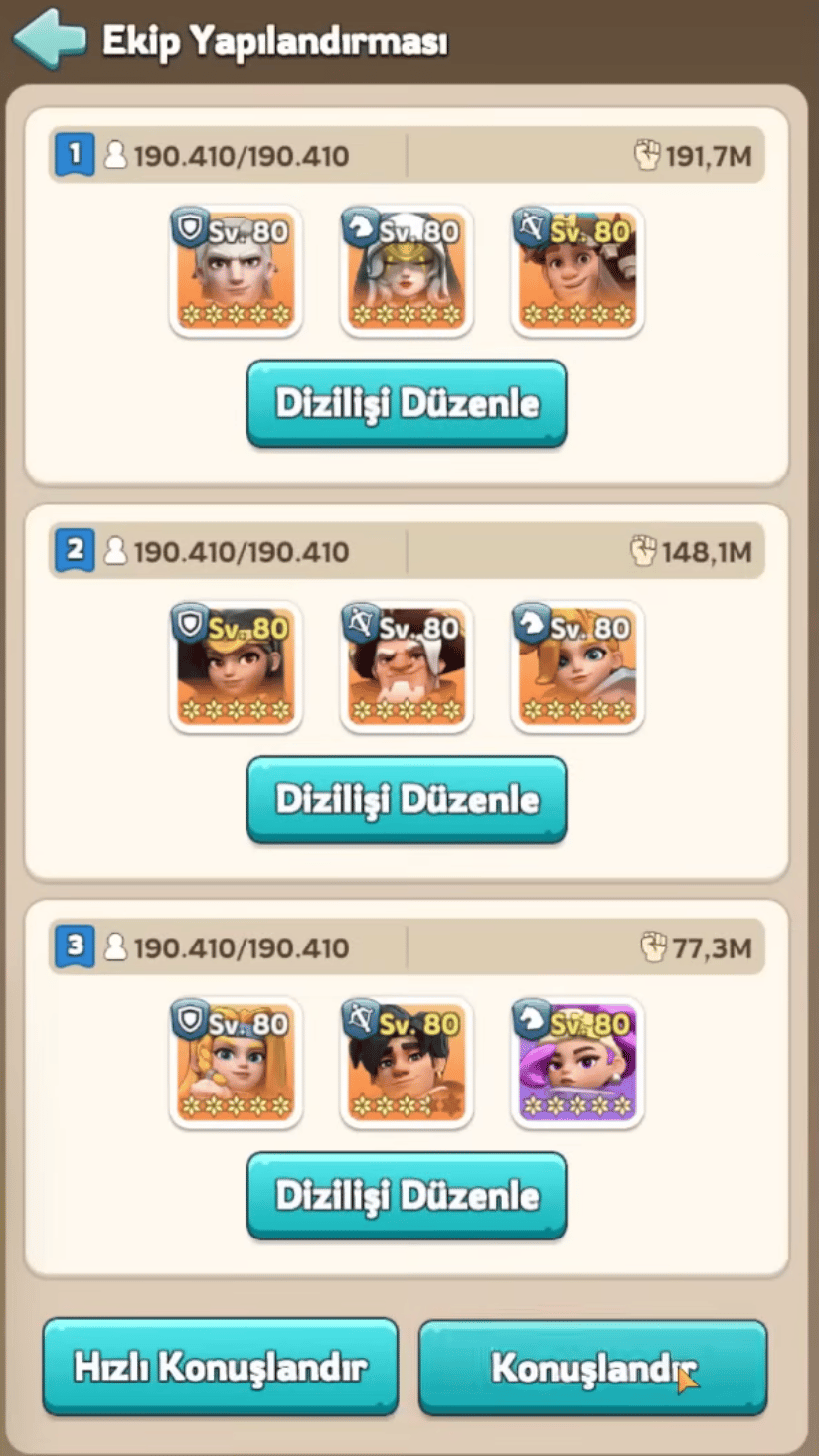 Mystic Trial best army