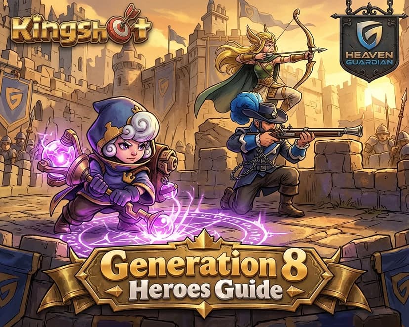 Kingshot Gen 8 heroes guide cover