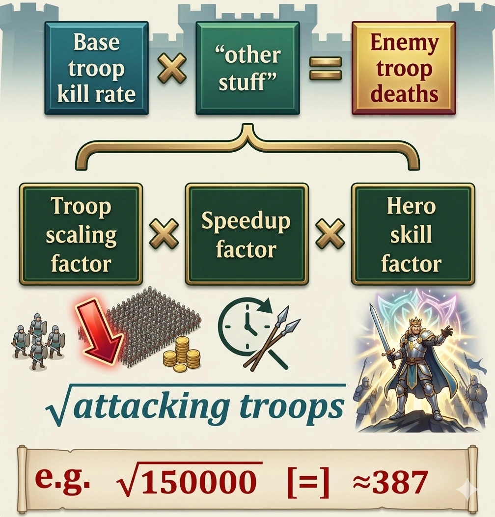 Bear Hunt troop scaling formula