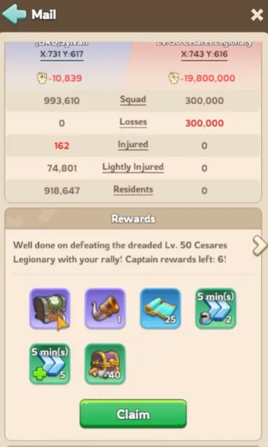 KingShot Cesares Fury Alliance Captains - Ravager, Gilded Baron, and Plague Cleric boss encounters unlocked through difficulty progression for alliance-wide rewards