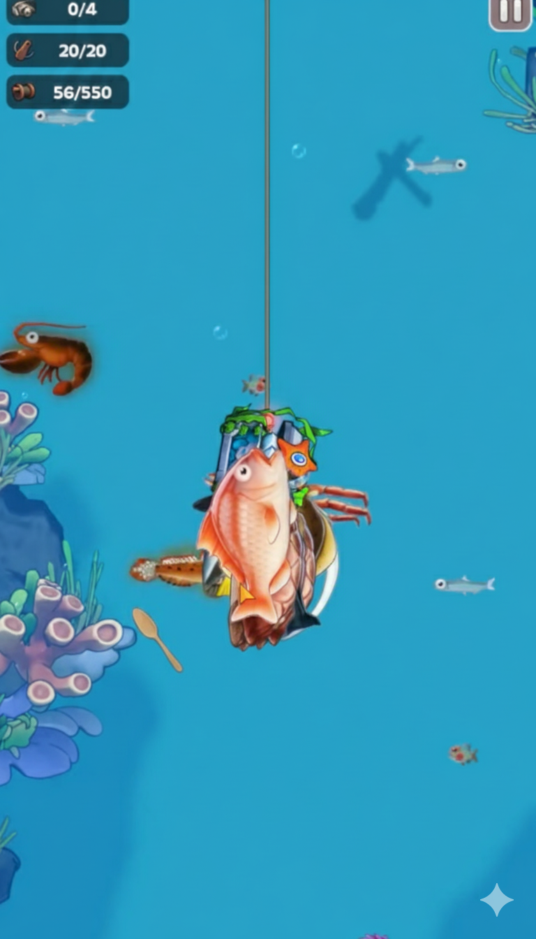 Fishing event secret 4: use voucher on big runs