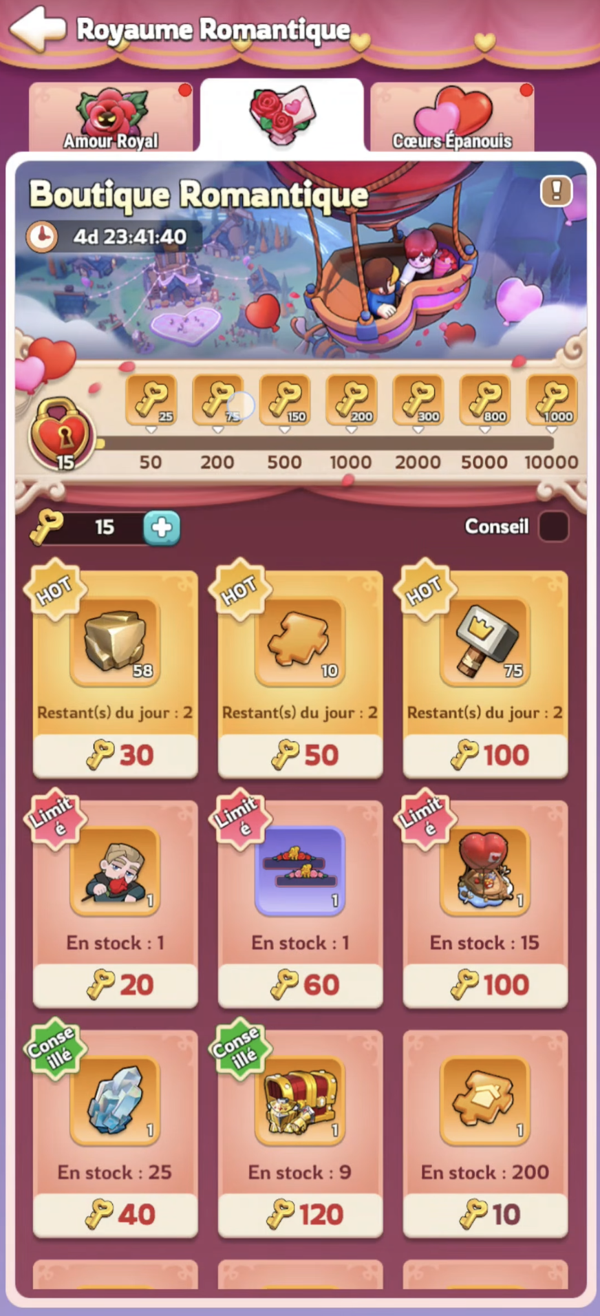 Love Key packs value comparison