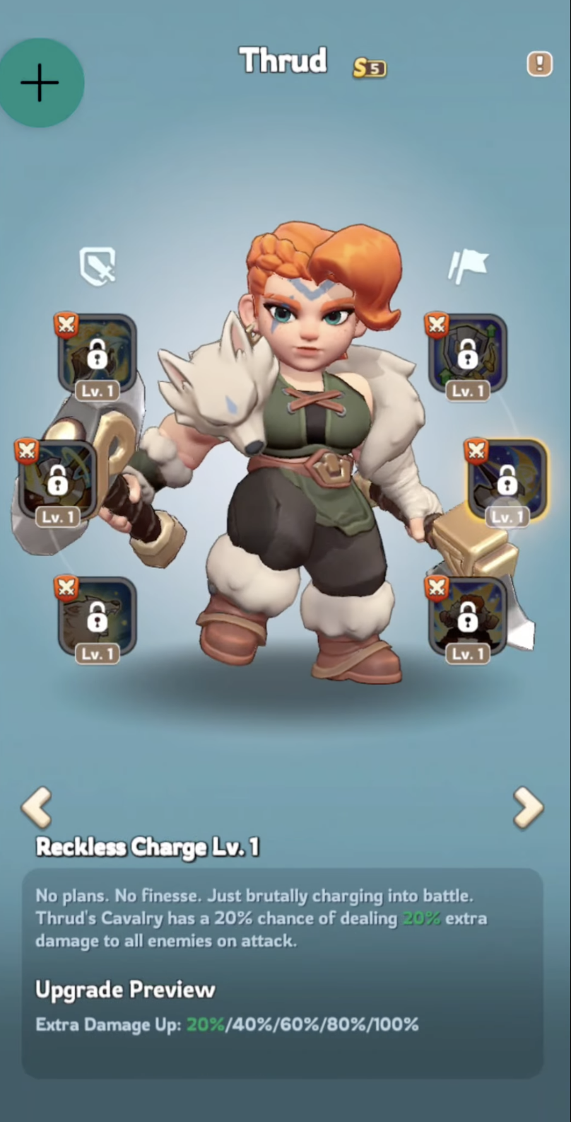 Thrud – Gen 5 cavalry portrait