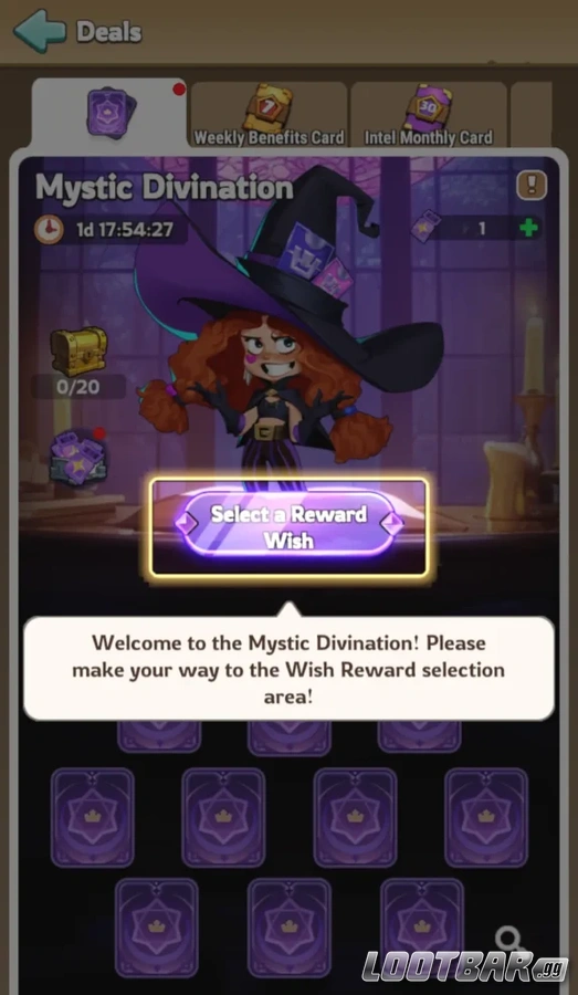 Mystic Divination rules screenshot 1