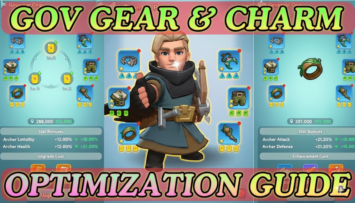 KingShot Governor Gear Guide