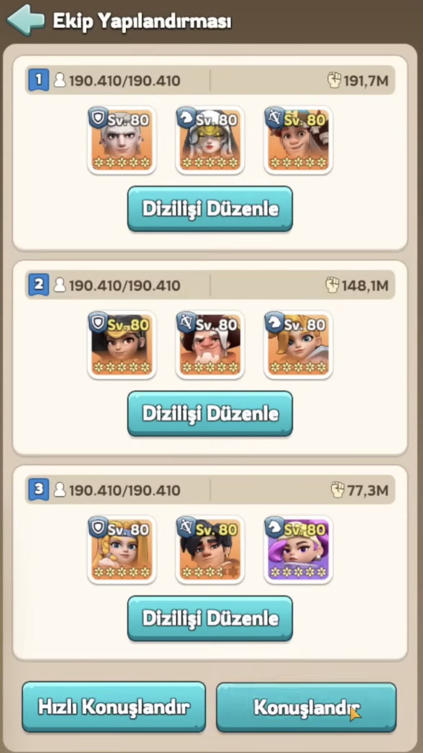Mystic Trial best army